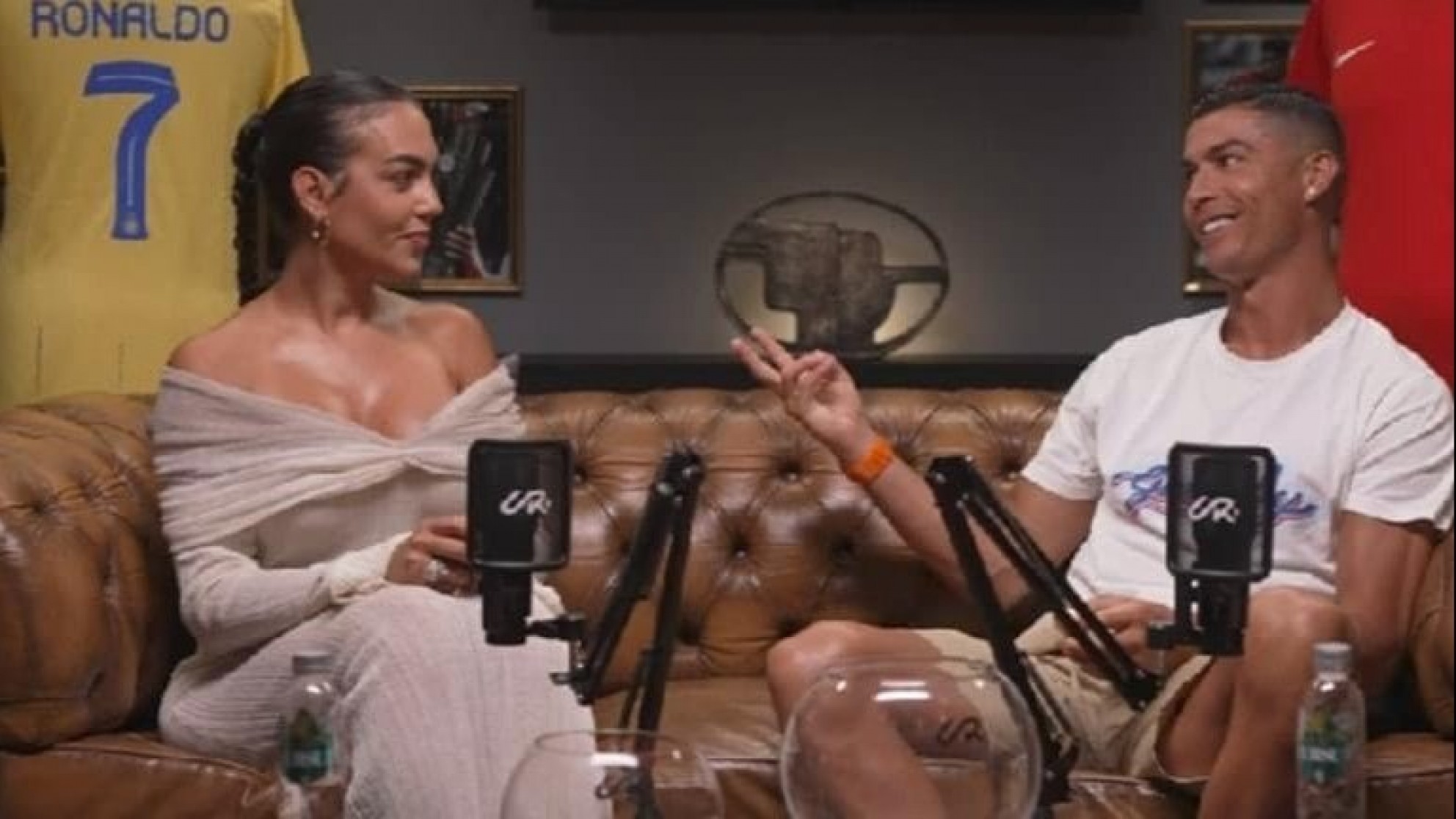 Furor en las redes: Cristiano Ronaldo lanzó el "¿qué mirá, bobo?" imitando a Messi